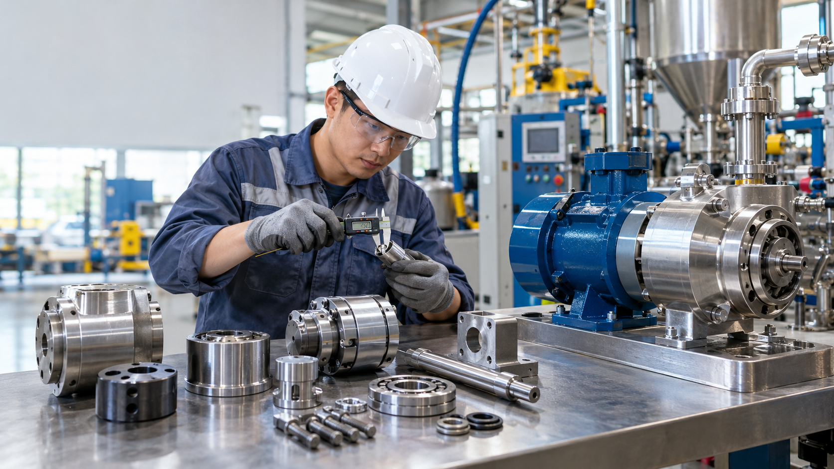 Phụ Tùng Bơm Định Lượng PU Tương Thích Rexroth, KraussMaffei, Marzocchi: Tiêu Chí Lựa Chọn Và Lắp Đặt - Vinosaur Polyurethane