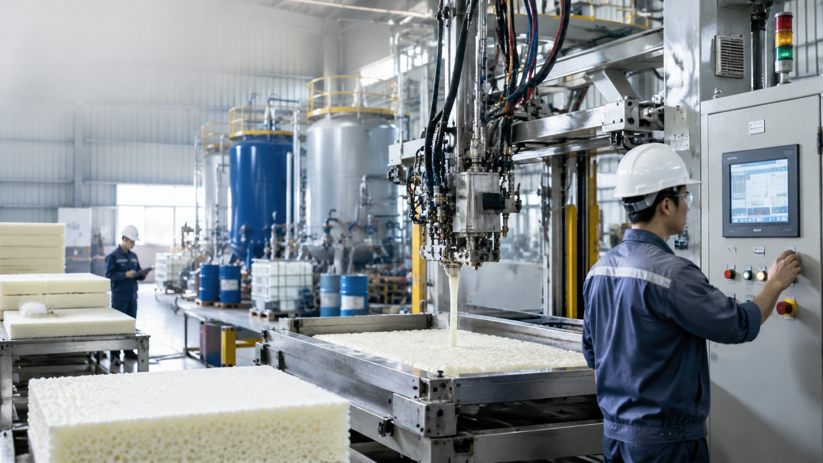 Tối ưu chi phí sản xuất với máy phun polyurethane High Pressure: Từ tiết kiệm nguyên liệu đến tăng năng suất - Vinosaur Polyurethane