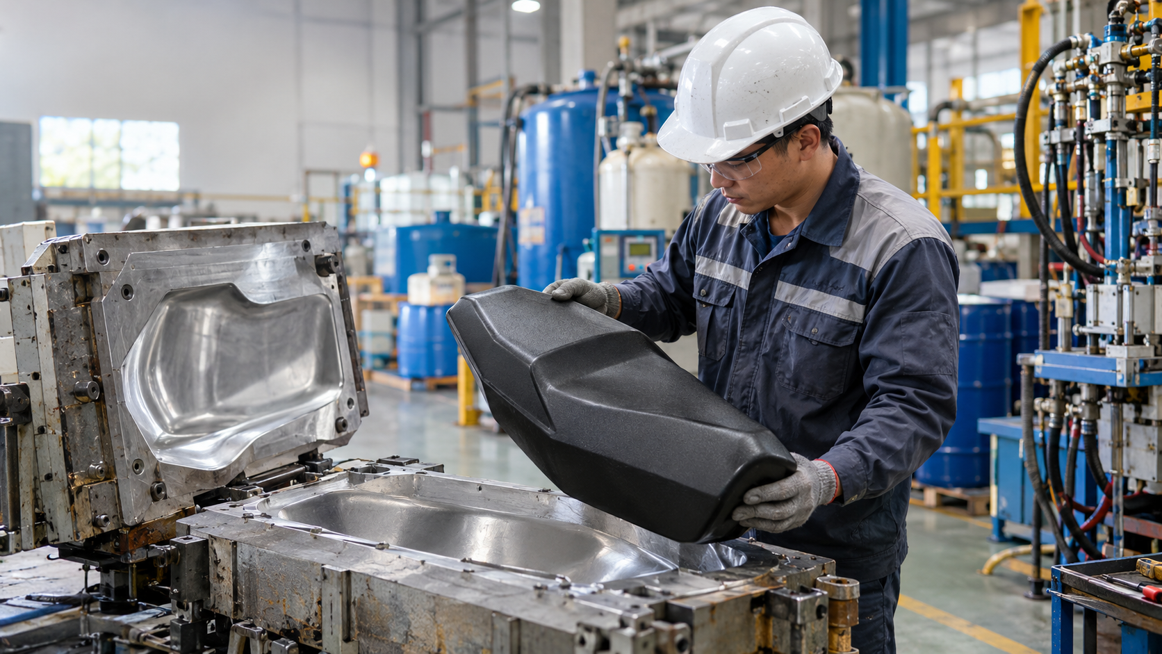 Nguyên liệu đúc yên xe máy Made In Vietnam – Bước tiến mới cho ngành gia công yên xe và phụ tùng xe hai bánh - Vinosaur Polyurethane